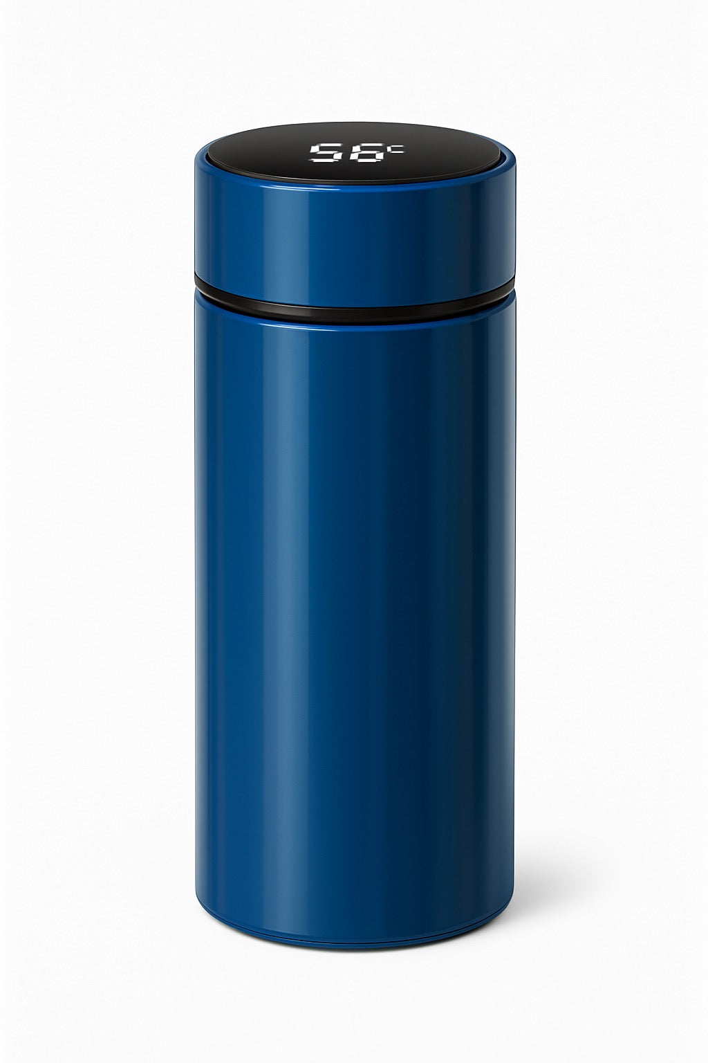 Dark blue compact 200ml fitness water bottle for everyday hydration – MyFitnesstools