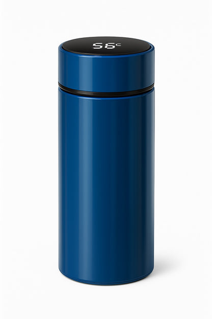 Dark blue compact 200ml fitness water bottle for everyday hydration – MyFitnesstools
