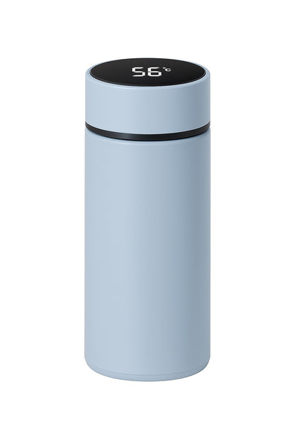 Light blue compact 200ml fitness water bottle for everyday hydration – MyFitnesstools