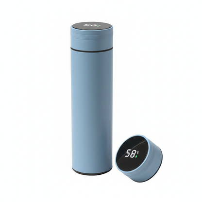 500ml blue fitness water bottle with modern design – MyFitnesstools